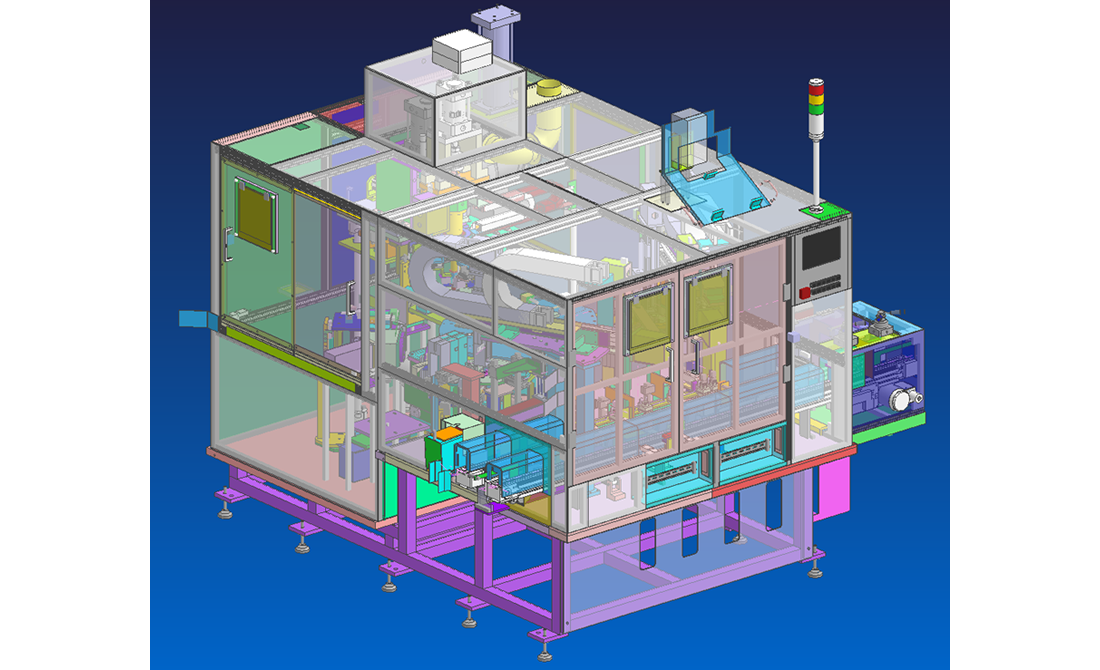 Fuel injection shape inspection machine